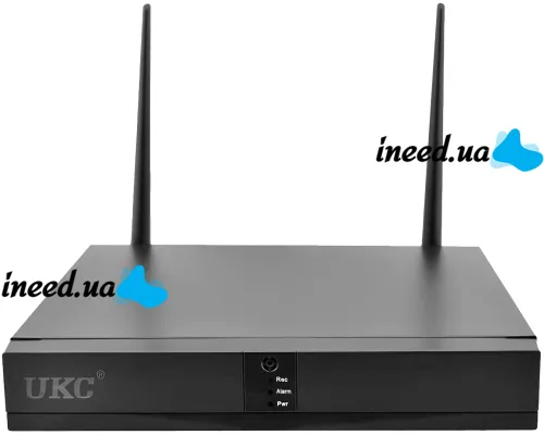 Комплект беспроводного видеонаблюдения видеорегистратор UKC DVR KIT 6678 WiFi набор на 8 уличных камер с датчиком движения для наружного наблюдения