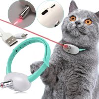 Smart Collar with Built-in Laser for Pets Smart laser collar interactive laser Pointer, cat Teaser Toy