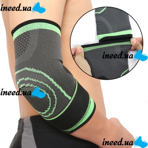 Фиксатор локтевого сустава Elbow Support ST-2506 эластичный бандаж, фиксатор, универсальный спортивный налокотник на локоть с фиксирующим ремнем