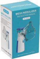 Ультразвуковой небулайзер Mesh Nebulizer JSL-W302 портативный ручной ингалятор с насадками для детей и взрослых 20 мл распылитель для ингаляций дома