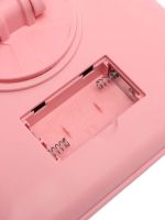 Magic MakeUp Mirror: A Cosmetic Touchscreen Makeup Mirror That Rotates 180 Degrees—a Tabletop Mirror on a Stand with 22 LED Lights, USB-Powered, Pink