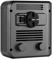Портативный мини обогреватель в розетку Handy Heater NFJ-08 800W электрический настенный тепловентилятор с дисплеем и пультом от сети AND 032 Черный