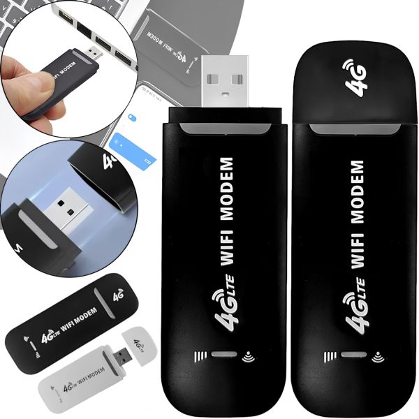 Portable USB Wi-Fi Router Modem HotSpot Rapture UF902-21 4G with SIM Card Slot Up to 150 Mb/s Mobile Wi-Fi Router 3G LTE for SIM Card