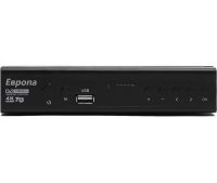 Цифровая Т2 приставка Европа EL-9000 Pro 4K цифровой эфирный ТВ тюнер с Wifi приемник для цифрового телевидения с пультом управления DVB-T2 Черный