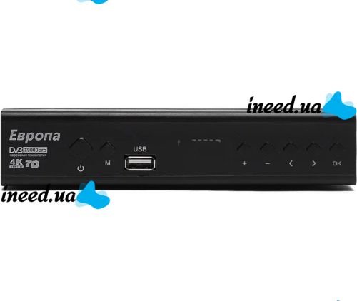 Цифровая Т2 приставка Европа EL-9000 Pro 4K цифровой эфирный ТВ тюнер с Wifi приемник для цифрового телевидения с пультом управления DVB-T2 Черный