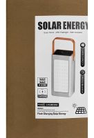 Портативное зарядное устройство Power Bank Solar Energy YM-655 100000mAh с фонариком USB внешний аккумулятор повербанк JS-658