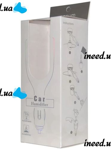 Автомобильный увлажнитель воздуха Car Charger Humidifier BA-3 портативный авто освежитель с очистителем и USB 12V диффузор от прикуривателя в машину