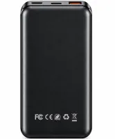 Портативное зарядное устройство Power Bank Awei PA-92 20000 мАч 22.5W внешний аккумулятор повербанк с быстрой зарядкой и дисплеем для телефона Type-C