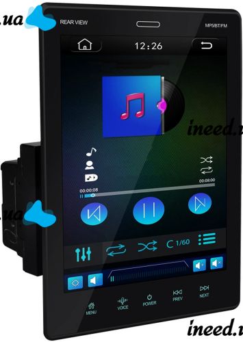 Автомагнитола 2Din Tesla Style 9520 Wi-Fi Bluetooth USB GPS магнитола Android с сенсорным экраном 9.5 дюймов и пультом на руль в машину RAM 128 Мб