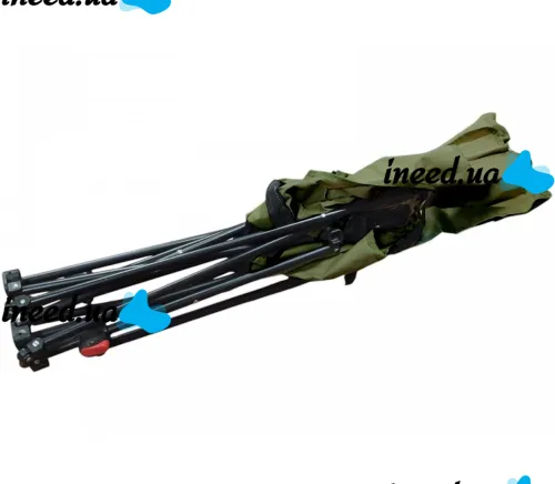 Раскладное кресло шезлонг Паук Lesko DL-274 Green до 120 кг для кемпинга 160х55х60 см складной туристический лежак раскладушка в чехле Зеленый Ranger