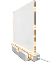 Акриловая LED доска для рисования Drawing Board T-466 светодиодный настольный ночник на подставке с подсветкой и маркерами для заметок 15х15 см USB