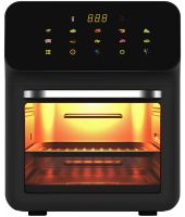 Мультипечь с обдувом Silver Crest FD-1015B 2400W 15л электронная аэрогриль для приготовления еды без масла 10 программ настольная фритюрница от сети