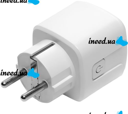 Умная розетка Tuya Smart Socket Plug WH004 16А 100-240V смарт розетка EU с таймеров WiFi и дистанционным голосовым управлением с телефона в розетку