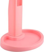 Magic MakeUp Mirror: A Cosmetic Touchscreen Makeup Mirror That Rotates 180 Degrees—a Tabletop Mirror on a Stand with 22 LED Lights, USB-Powered, Pink