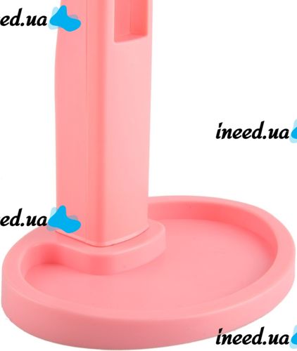 Magic MakeUp Mirror: A Cosmetic Touchscreen Makeup Mirror That Rotates 180 Degrees—a Tabletop Mirror on a Stand with 22 LED Lights, USB-Powered, Pink