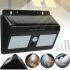 Вуличний настінний світильник Solar Motion Sensor BL - 1626a акумуляторний LED ліхтар на сонячній батареї, прожектор з датчиком руху YH818