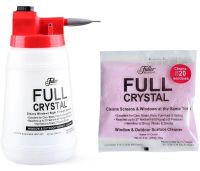 Универсальный нано распылитель для кристальной чистки и мойки окон Full Crystal 1л спрей стеклоочиститель с концентратом, средство для стекол