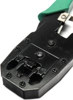 Клещи для обжима и зачистки проводов rj45 OB-315 инструмент обжимные клещи, стриппер для сетевого кабеля, интернета, съемник изоляции оптоволокна