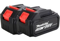 Набор аккумуляторных электроинструментов Makita 36V 6AH 3 в 1 беспроводной комплект со сменными насадками пила, болгарка, шуруповерт в кейсе 2 АКБ