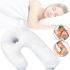 Ергономічна ортопедична подушка для сну side Sleeper Pro гіпоалергенна U-подібна бічна подушка з отвором для вух Сайд Сліпер Про
