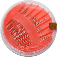 Дорожный швейный набор One Second Needle чудо-иголки для шитья Insta Sewing Kit Tasy To Thread, ножницы, иголки с боковым отверстием Ван Секонд Нидл