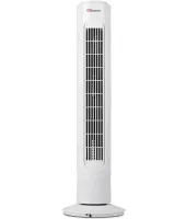Электрический напольный вентилятор Domotec MS-1627 45W 3 режима 78 см колонный охладитель воздуха с таймером отключения для дома от сети 220V