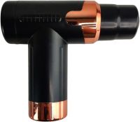 Мышечный ударный массажер Smart Fascia Massager JY-760 4 насадки, ручной перкуссионный вибромассажер пистолет для мышц тела на аккумулятор JY760