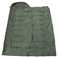 Sleeping bag Tramp TR-2175 up to -20 degrees 210X75 cm Water-repellent Insulated Tourist Winter Sleeping Bag with Hood and Cover Camouflage