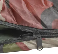 Sleeping bag Tramp TR-2175 up to -20 degrees 210X75 cm Water-repellent Insulated Tourist Winter Sleeping Bag with Hood and Cover Camouflage