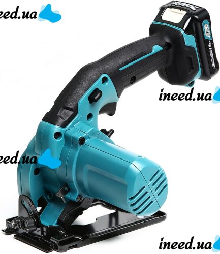 Аккумуляторная дисковая пила Makita HS301DWYE 10.8V 1.5Ah ручная циркулярная пила 85 мм 25.5 мм на два аккумулятора для чистого распила в кейсе