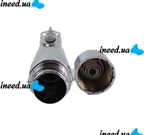 Акупунктурный массажер в форме ручки Massager Pen DF-618, Прибор для точечного массажа всего тела Серый, Электронная акупунктурная ручка для лица