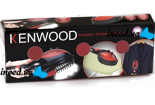 Ручной отпариватель Kenwood FLY-008 паровой утюг с насадкой щеткой для глажки и отпаривания одежды и мебели 3 уровня температуры 800W 