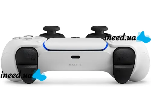 Беспроводной джойстик геймпад Sony PlayStation DualSense для PS5 аккумуляторный игровой контроллер с микрофоном и вибрацией для приставки и ПК White