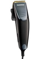 Men's hair clipper Gemei GM-836 wired trimmer for cutting and edging beard and mustache with replaceable nozzles in a case from IGemei network
