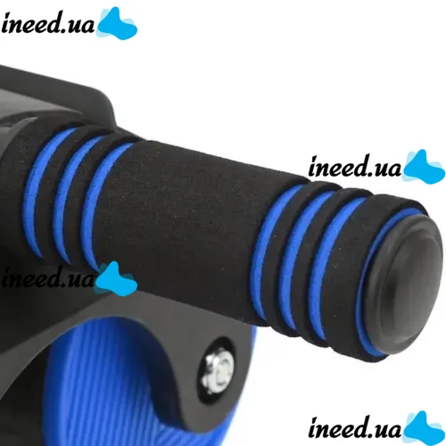 Double roller for the Rebound Abdominal Roller MAG-790 with a return mechanism and a mat, Double wheel simulator for abdominal muscle training