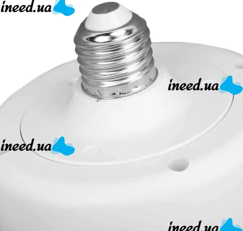 Электрический потолочный вентилятор лампа LED Fan Light CHP-008 2835 2в1 в патрон E27 с пультом дистанционного управления, RGB люстра с вентилятором