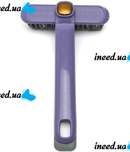 Универсальная щетка для читки щелей Gap brush AND 703 3 в 1 скребок вращающийся на 360 градусов с ручкой для уборки швов, щелей и труднодоступных мест FM227