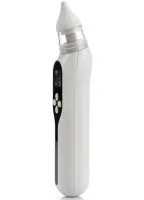 Детский аккумуляторный назальный аспиратор Baby Nasal Aspirator NS-D1004 электрический соплеотсос для носа с насадками и встроенной музыкой от USB