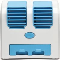 Мини кондиционер с увлажнителем Mini Fan HB-0199 настольный портативный вентилятор, увлажнитель охладитель воздуха для дома и офиса 2.5W USB HB-168