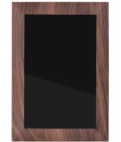 Цифровая акриловая фоторамка Photo Frame Frameo 10.1" 16 ГБ с Wi-Fi сенсорным IPS экраном умная электронная рамка для фото видео с часами Коричневая