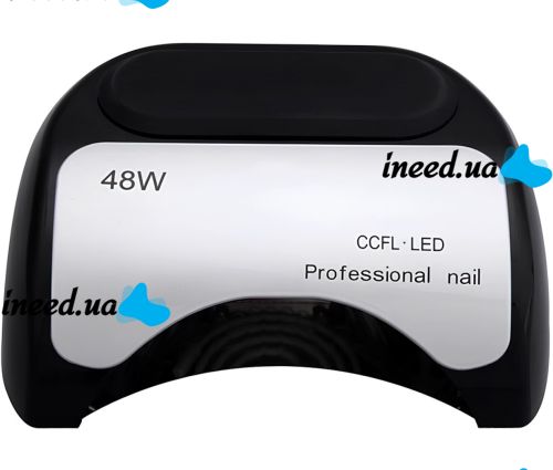 Гибридная ультрафиолетовая LED лампа Sun Nail System K18 48W для маникюра и педикюра CCFL UV Lamp с датчиком движения и таймером для сушки гель лака