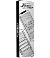 Vegetable Slicer Grater XL-338 handheld vegetable slicer for peeling and slicing fruits and vegetables, flat slicer 3 interchangeable stainless steel attachments