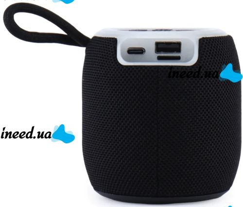 Мобильная Bluetooth колонка Wireles Speaker SH-309 5W беспроводная аккумуляторная стерео акустика со светодиодной RGB подсветкой и блютуз TF от USB