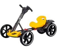 Детский электрокарт машинка Bambi M6072 до 30 кг с пультом, Электромобиль картинг Go Kart 35W с дистанционным управлением, светом и музыкой для детей