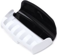 Automatic Toothpaste Dispenser Rong Shuai 300 H0 stand with Holder for 5 toothbrushes, plastic wall dispenser, bathroom kit