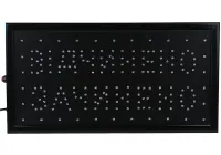 Светодиодная рекламная LED вывеска Відчинено Зачинено 55х33 см информационная табличка для внутренней рекламы, световое табло для кафе от сети