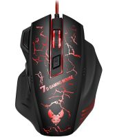 Игровая компьютерная мышь Gaming Mouse X7 проводная оптическая USB геймерская мышка со светодиодной LED подсветкой для ПК компьютера и ноутбука