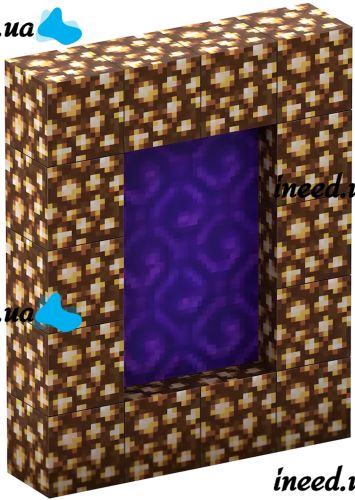 Детский магнитный конструктор Майнкрафт Magnetic Block Minecraft Z05A на 58 деталей 2х2 см разноцветные развивающие 3D кубики для детей от 3-х лет