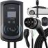 Type 2 iDome ID-7000S EV 3 phase 7 kW 32A 380V with LCD display, 3 phase electric car charger for electric cars 7 kW IP54