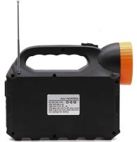 Портативная зарядная солнечная станция Gdlite GD-102 аккумуляторный ручной фонарь с LED лампами система освещения с повербанком радио USB MP3 TF-карт